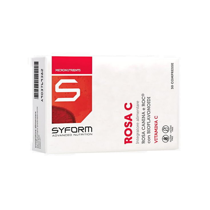 New Syform Rosa C Food Supplement 30 Tablets