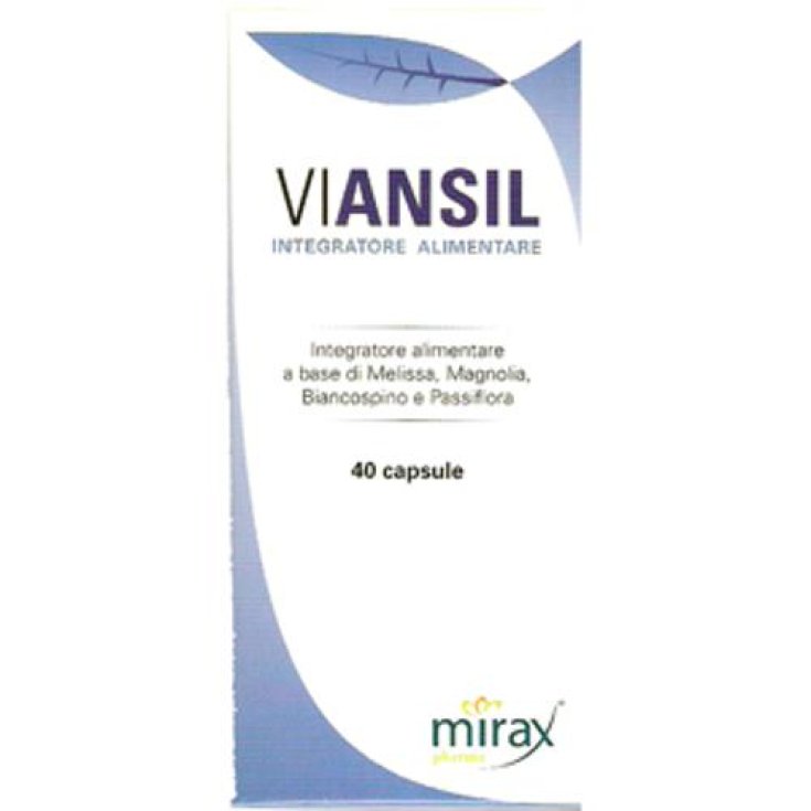 Mirax Viansil Food Supplement 40 Capsules