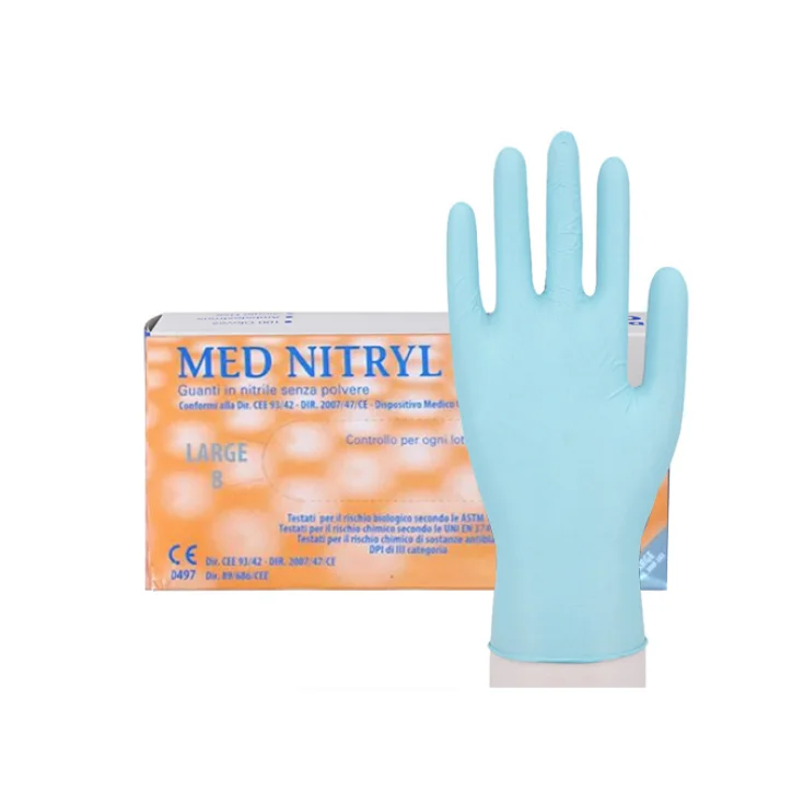 Med Nitryl Free Gloves L 100 Pieces