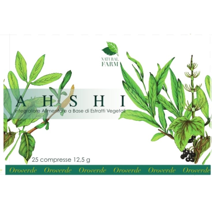 Natural Farm Ahshi Food Supplement 25 Tablets