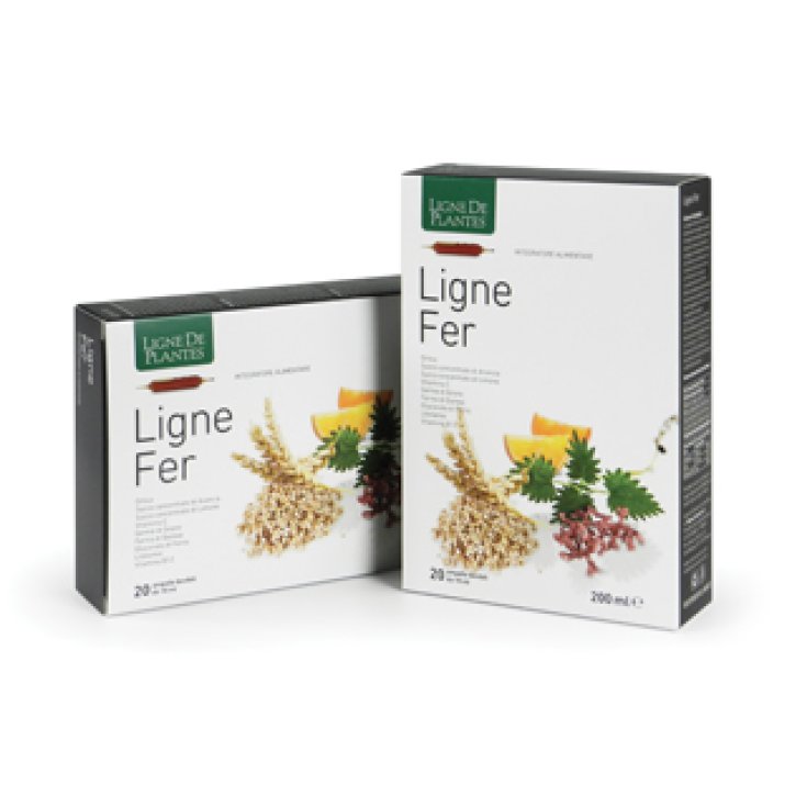 Ligne Des Plantes Ligne Fer Food Supplement 20 Drinkable Ampoules 10ml