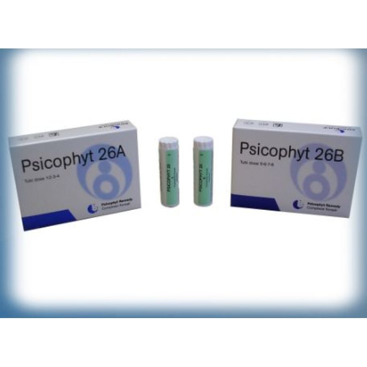 Biogroup Psicophyt Remedy 26b 4 Tubes of 1,2g