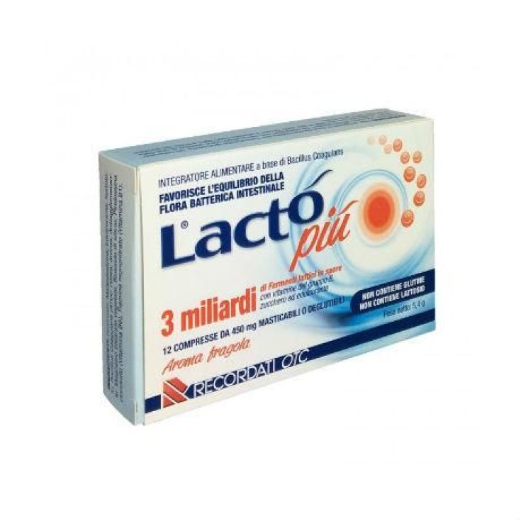 Recordati Lacto 3 Plus Organic Vitamin Supplement