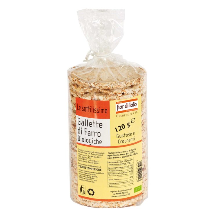 Il Fior Di Loto Organic Spelled Gallette 120g