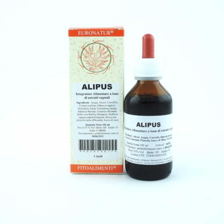 Euronatur Alipus Drops Food Supplement 100ml