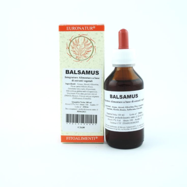 Euronatur Balsamus Gocce Food Supplement 100ml