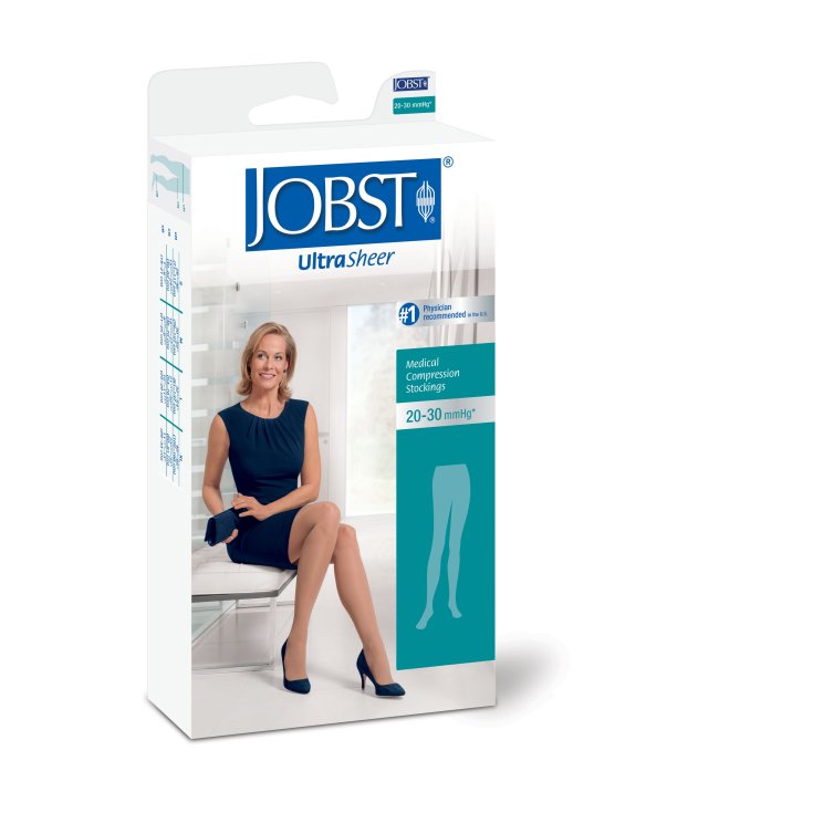 Jobst® Ultra Sheer Compression Tights 20-30mmHg AT Color Black Size XL