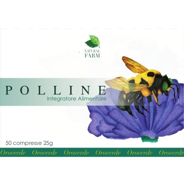 Natural Farm Pollen Food Supplement 50 Tablets