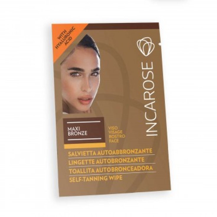 Incarose Maxi Bronze Disposable Self Tanning Towel 6ml