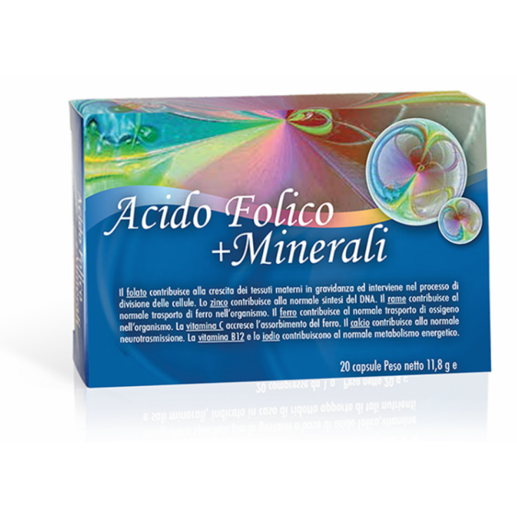 Folic Acid + Minerals Food Supplement For Pregnancy 20 Capsules