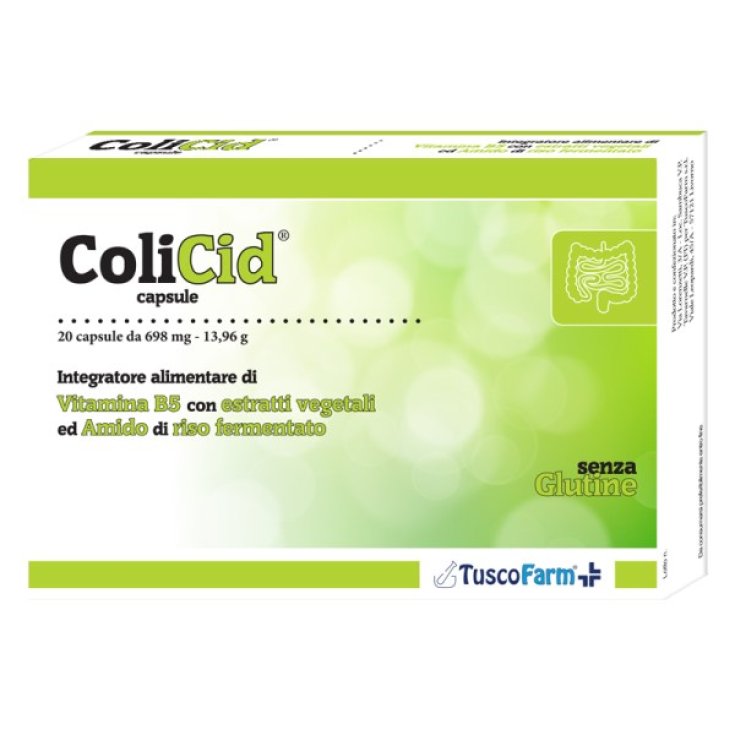 Tuscofarm Colicid Food Supplement 20 Capsules