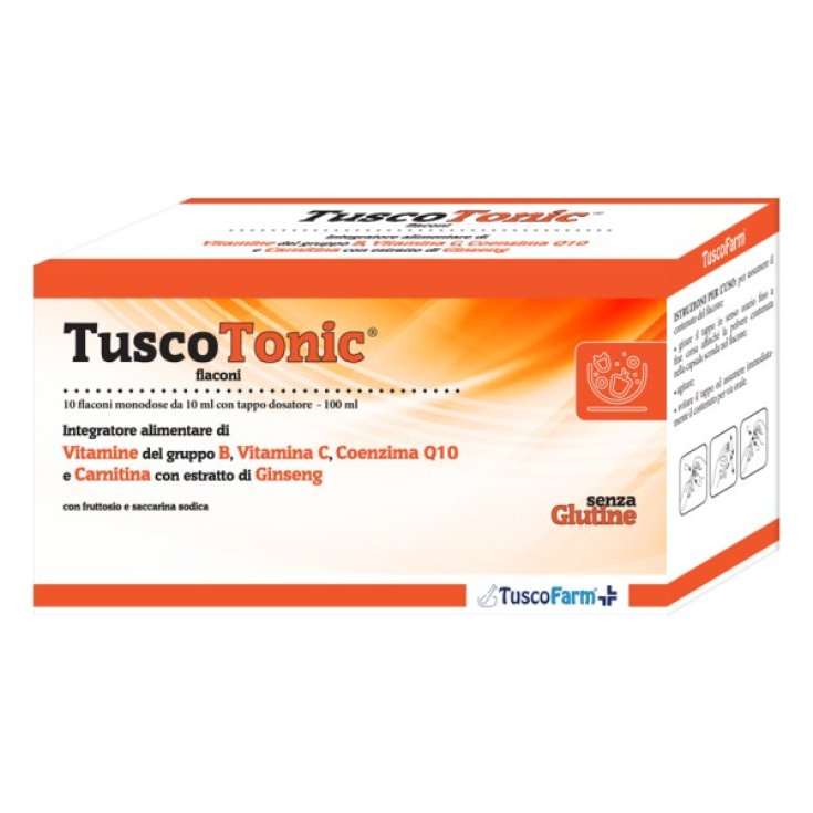 Tuscofarm Oraltonic Food Supplement 10 Bottles 10ml