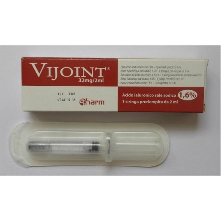 Apharm Vijoint Pre-filled Syringe Of Hyaluronic Acid 1,6% 2ml