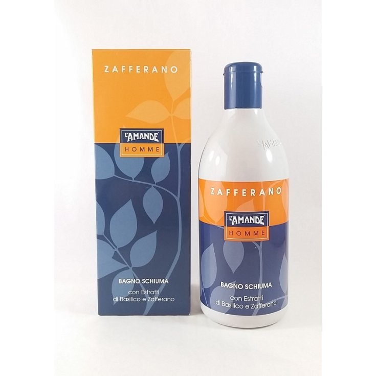 L'Amande Homme Saffron Bubble Bath 400ml