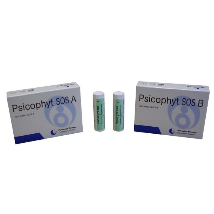 Biogroup Psicophyt Remedy Sos A Food Supplement 4 Tubes