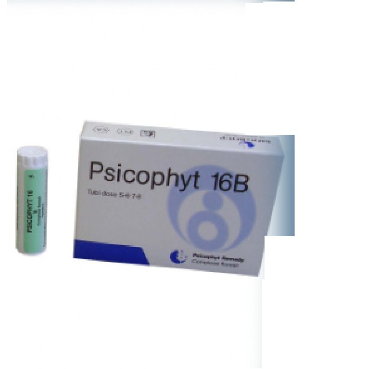 Biogroup Psicophyt Remedy 16B Food Supplement 4 Tubes