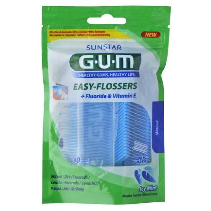 Gum Easy Flossers Interdental Forks 30 Pieces