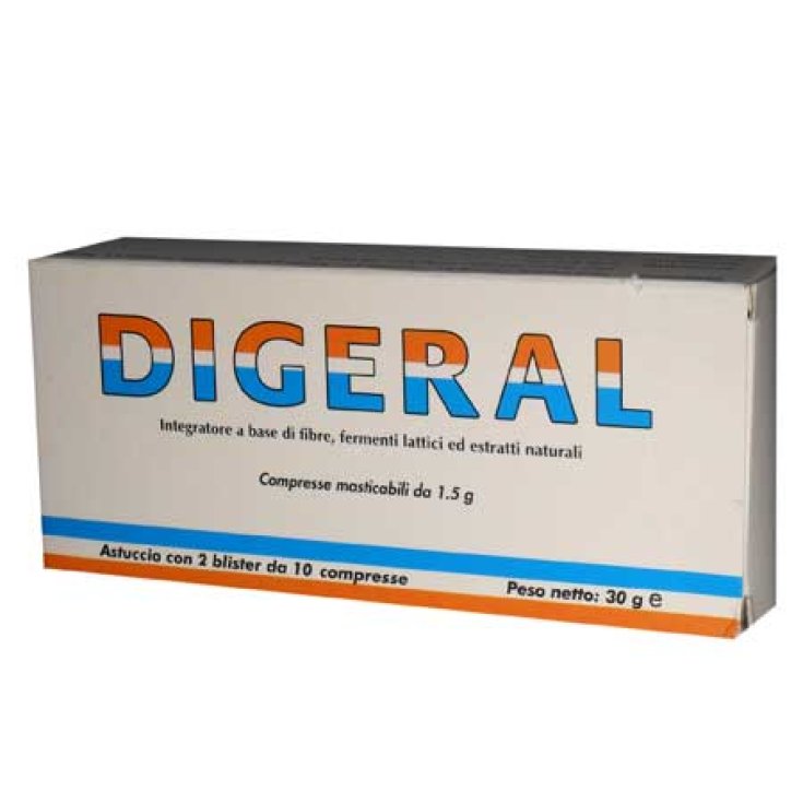 Leader Natural Digeral Food Supplement 20 Tablets