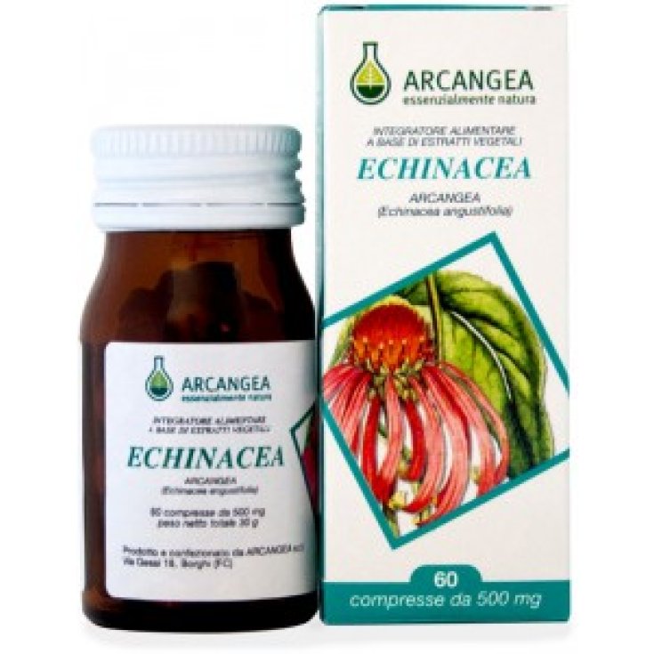 Arcangea Echinacea 500mg Food Supplement 60 Capsules