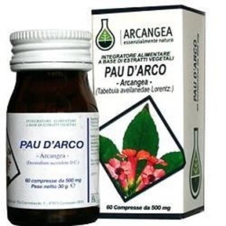 Arcangea Pau Darco Food Supplement 60 Capsules 500mg
