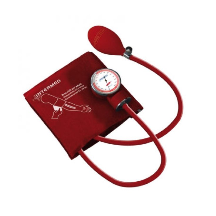 Intermed Aneroid Sphygmomanometer With Removable Blood Pressure Gauge Black Color