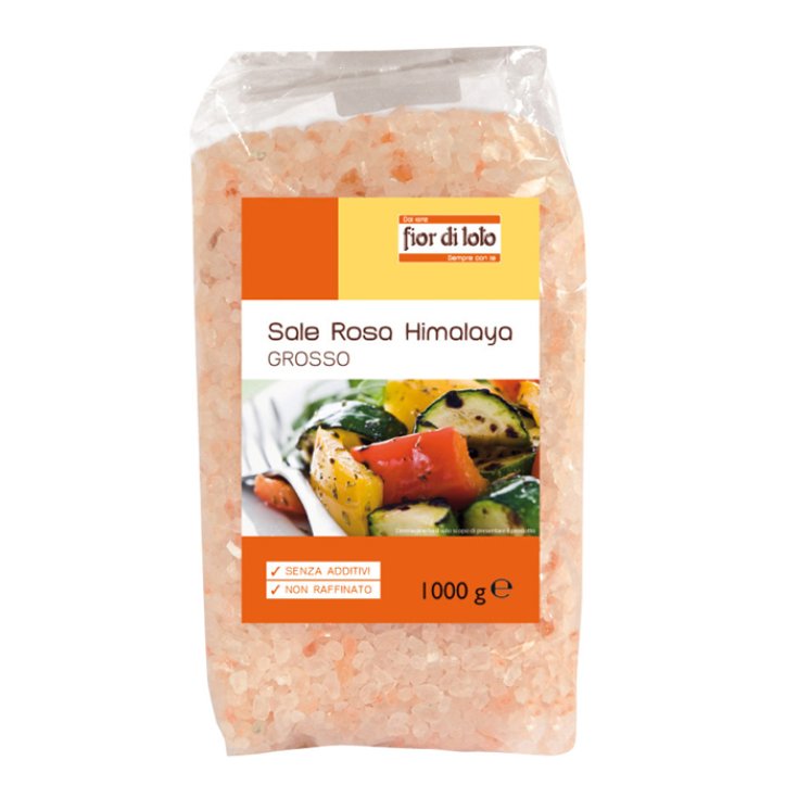 Fior Di Loto Big Organic Himalaya Pink Salt 1000g