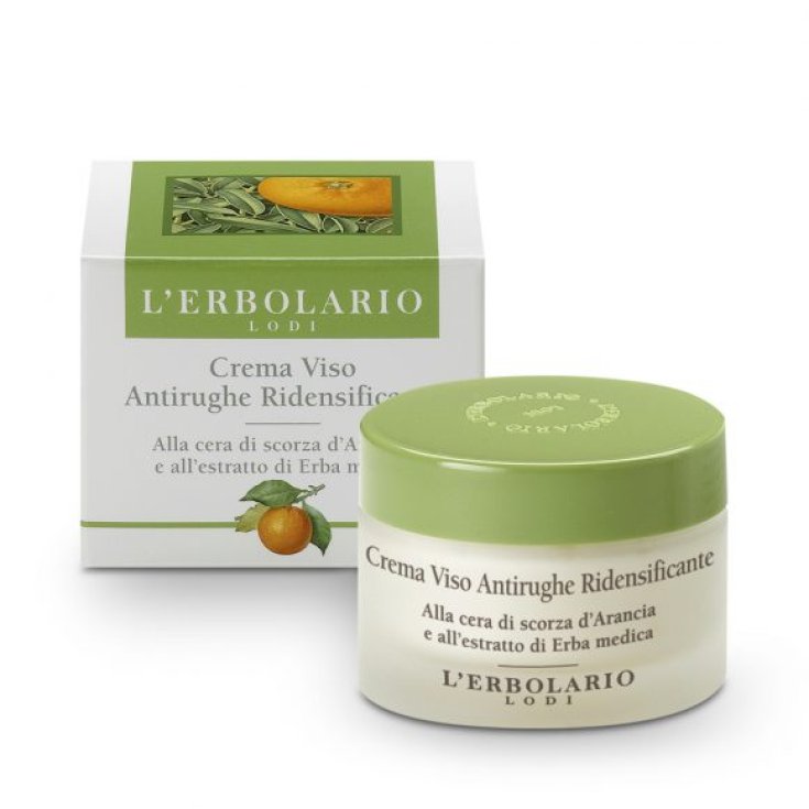 L'Erbolario Redensifying Anti-Wrinkle Face Cream With Orange Peel Wax And Alfalfa Extract 50ml