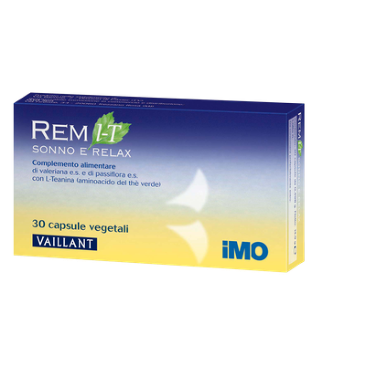 Imo Ist. Med. Homeopathic Rem Lt Sleep And Relax 30 Capsules