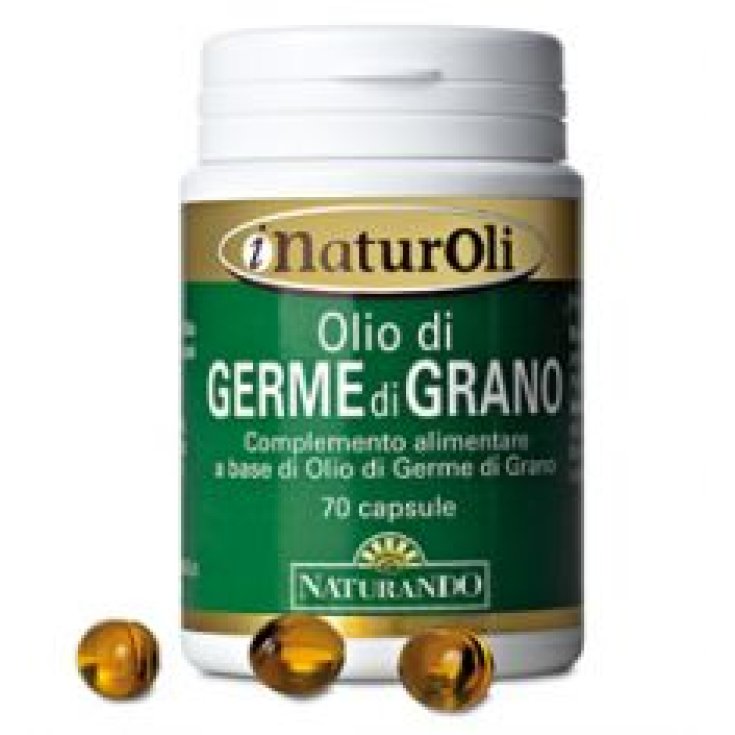 Naturando Wheat Germ Oil Food Supplement 70 Capsules