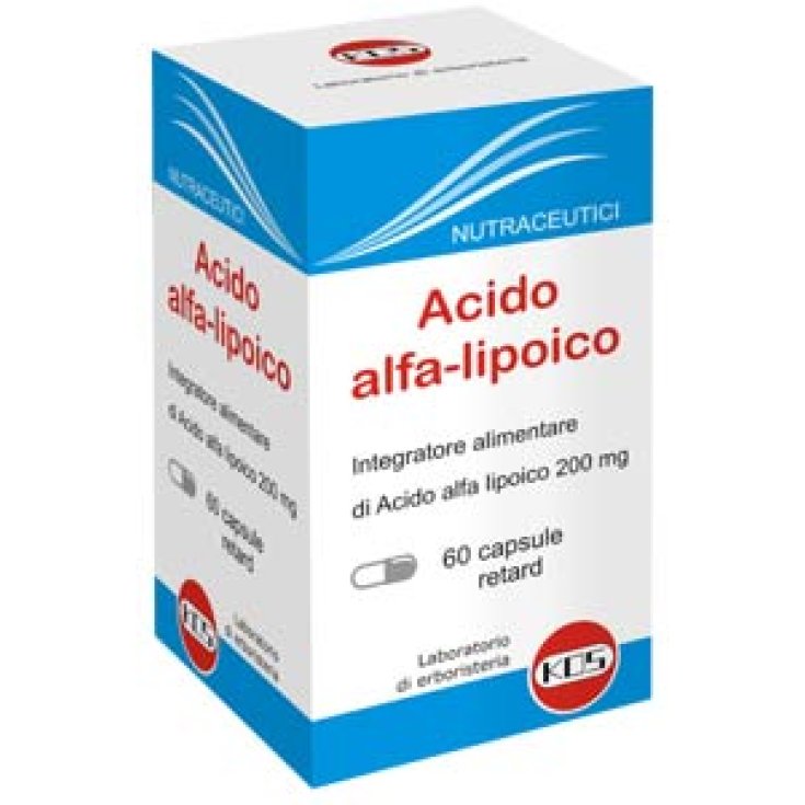 KOS Alpha Lipoic Acid Food Supplement 60 Capsules