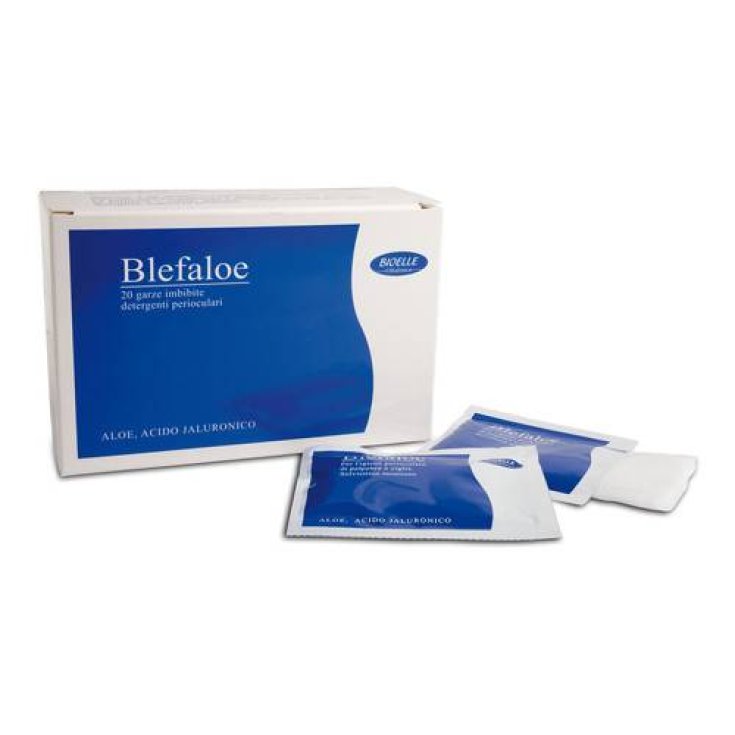 Bioelle Oftalmica Blefaloe Periocular Cleansing Gauze 20 Disposable Gauze
