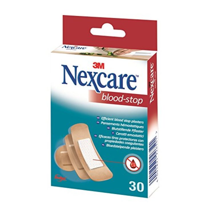 3M Nexcare Blood Stop Patches 30 Pieces