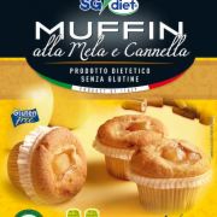 Sg Diet Muffin Apple Cinnamon 180g