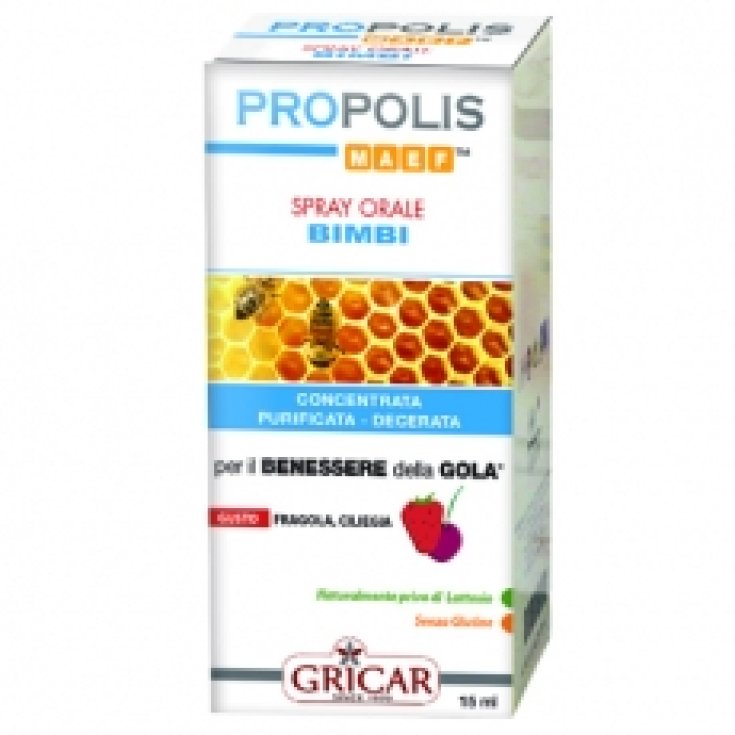 Gricar Propolis Oral Spray Children Food Supplement 15ml
