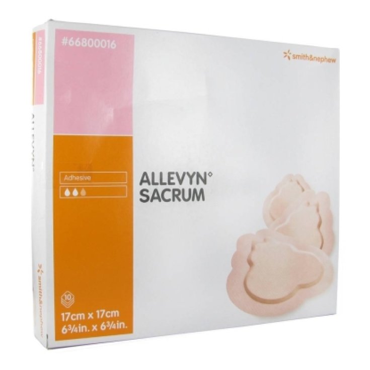 Smith & Nephew Allevyn Sacrum Dressing 17x17cm 10 Pieces