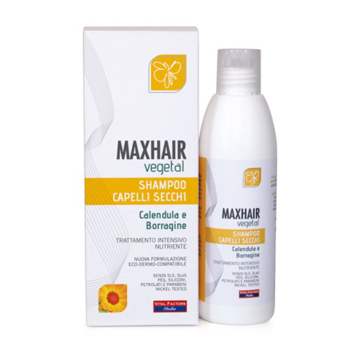 Farmaderbe MaxHair Vegetal Dry Hair Shampoo 200ml