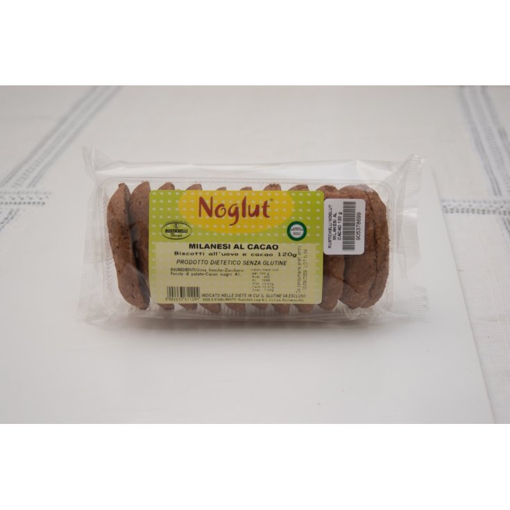 Rustichelli Noglut Milanese Biscuits With Cocoa 120g