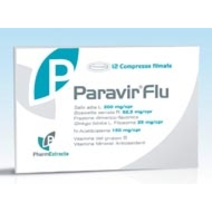 Pharmextracta Paravir Flu Food Supplement 12 Tablets