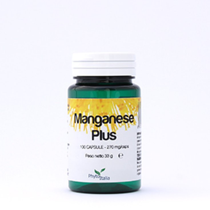 Phytoitalia Manganese Food Supplement 100 Capsules
