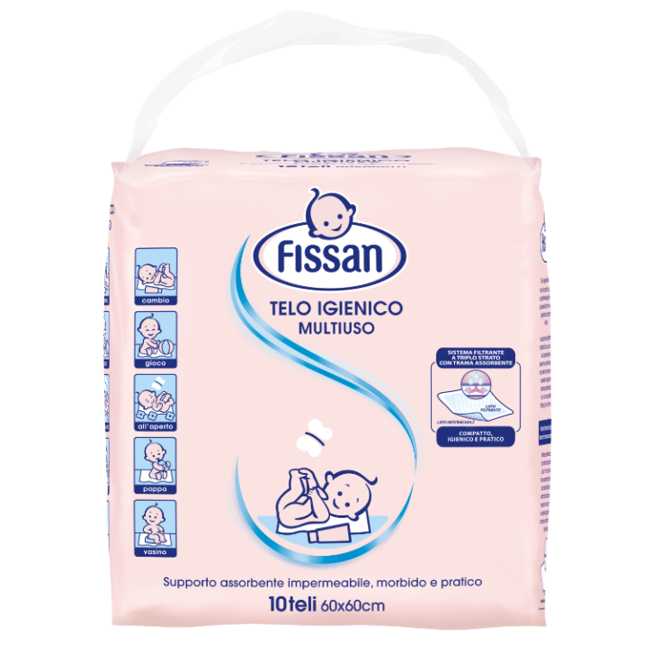 Fissan Multipurpose Hygienic Towel 10 Pieces 60x60cm