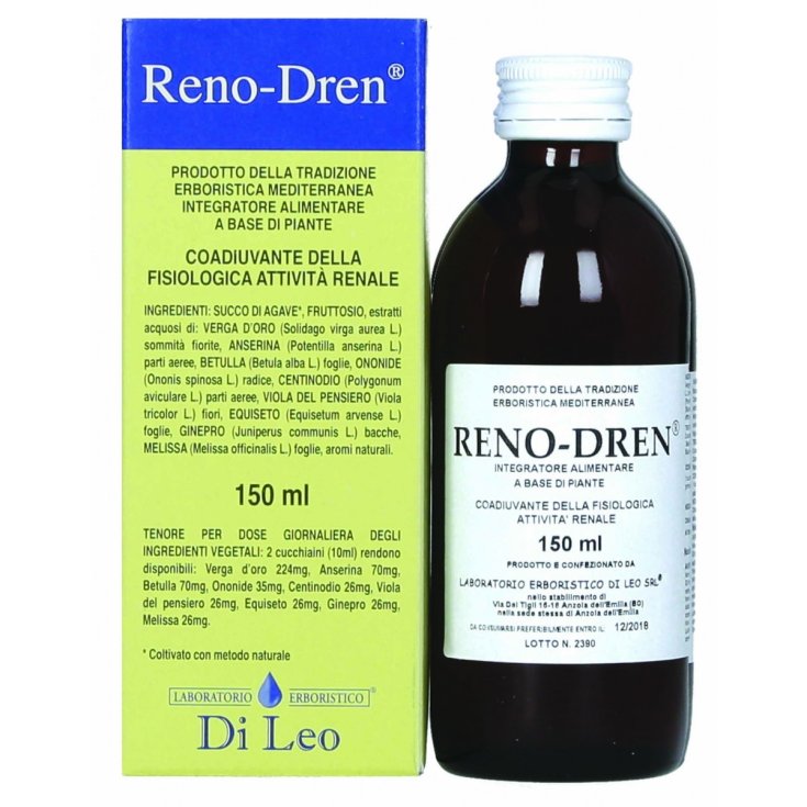 Laboratorio Erboristico Di Leo Reno-Dren® Food Supplement 150ml