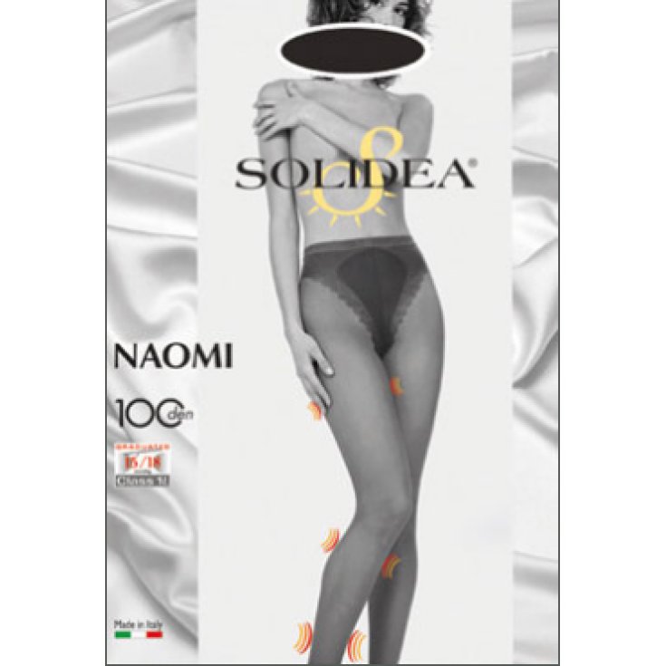 Solidea Naomi 100 Den Tights Sand Color Size 3
