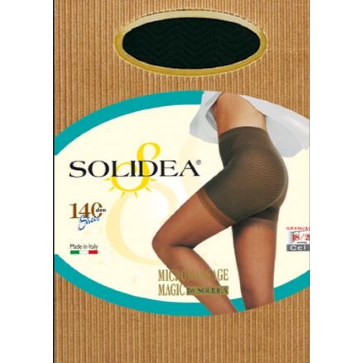 Solidea Magic 140 Anticellulite Tights Color Camel Size 4
