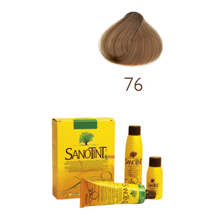 Cosval Sanotint Sensitive Dye Color Amber Blonde Number 76