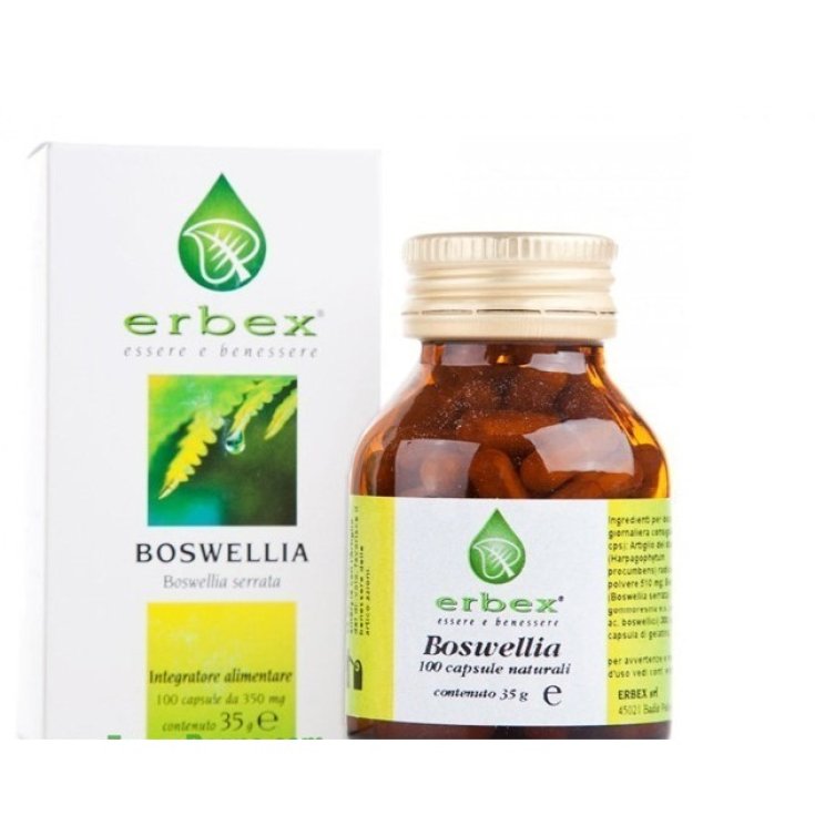 Erbex Boswellia Food Supplement 100 Capsules