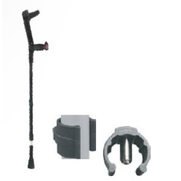 Crutch With Shock Absorber 1 Piece