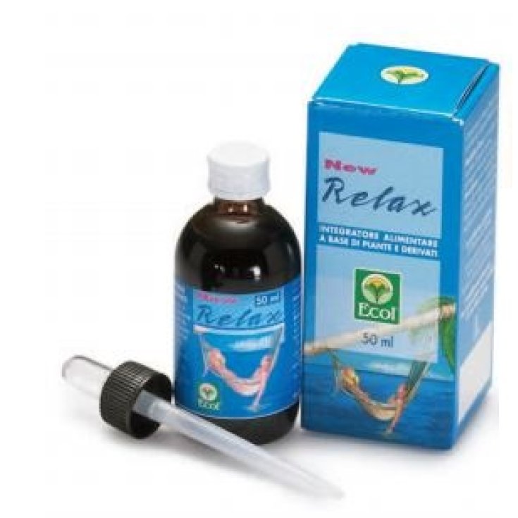 ECOL New Relax Alcohol-Free Extract Drops Food Supplement 50ml