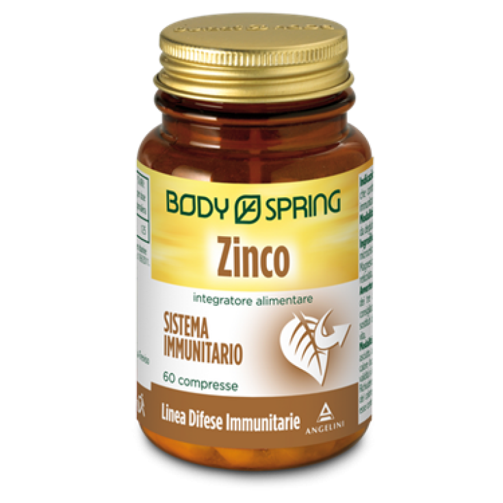Body Spring Bio Zinc Food Supplement 60 Tablets