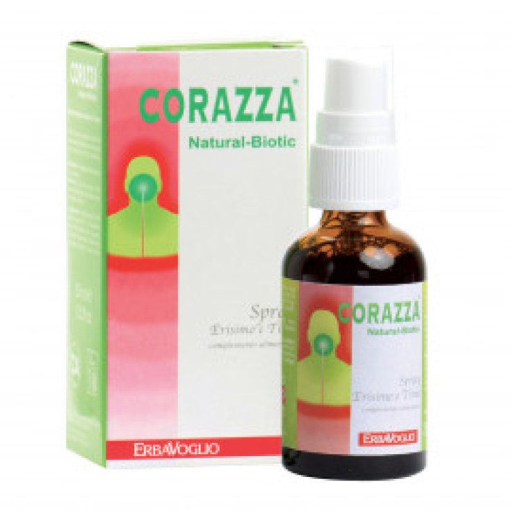 Erbavoglio Corazza Natural-Biotic Spray Erisimo And Thyme 30ml