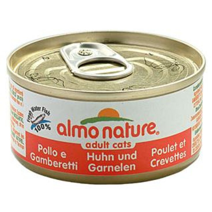Almo Nature Food For Cat Taste Chicken And Shrimps 70g